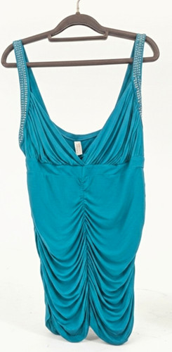 Ann summers turquoise ruched - summers,