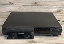 Panasonic Vintage Video Cassette Recorder NV-F70 HQ Retro + Remote Please Read