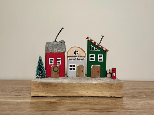 Handmade wooden christmas - handmade,