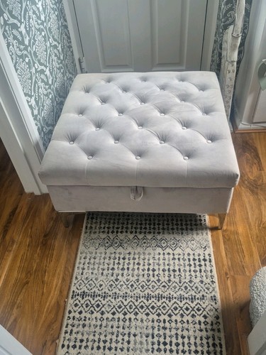 Chesterfield velvet storage - chesterfield,