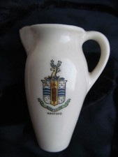 Grafton china crested jug - crested,