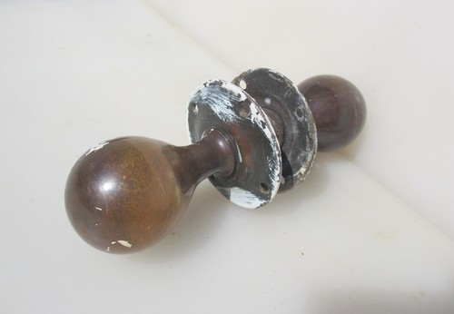 Victorian brass door knobs - victorian,