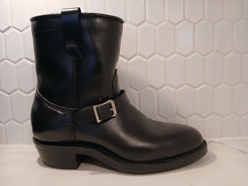 Viberg black leather - leather, on