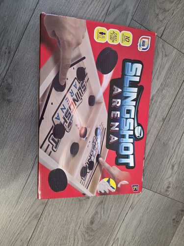 Slingshot arena wooden puck - slingshot,