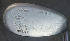 Vintage Antique Mashie Niblick Rustless The Snibe Golf Club Right Handed