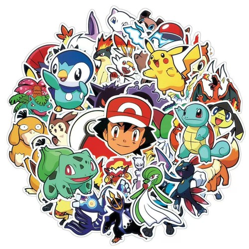 50x pokémon pocket monsters - pokémon,