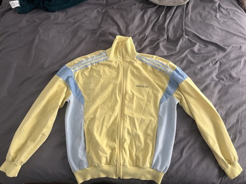Retro adidas track - top, velour