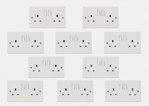Gang sockets 13amp - 10,