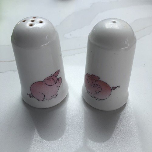 Vintage pig design salt - design, &