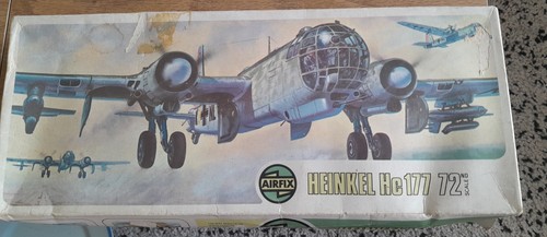 Vintage airfix heinkel 177a - vintage,