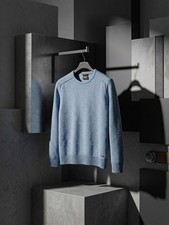 Hugo Boss Blue Slim Fit Crew