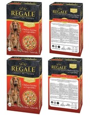Regale Luxury Senior Dog Food Chicken Terrine With Vegetables 12 pouches