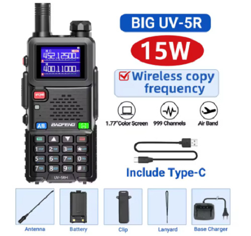 Baofeng 5rh max tri - baofeng,