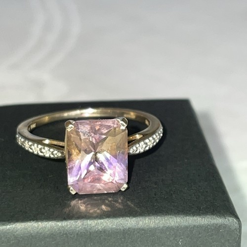 9ct gold 81ct octagon - gold,