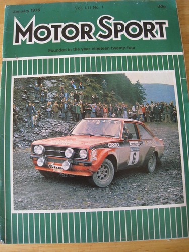 Motor sport jan 1976 - motor, 320
