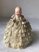 Vintage Half Doll Handmade Pin Cushion Dressing Table Figure ?