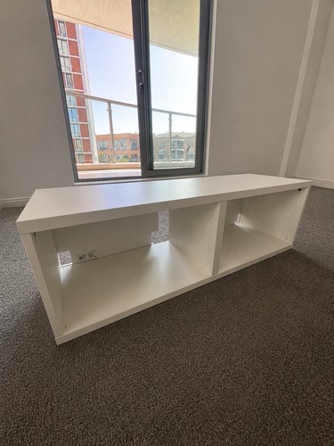 Newly built ikea stand - built,