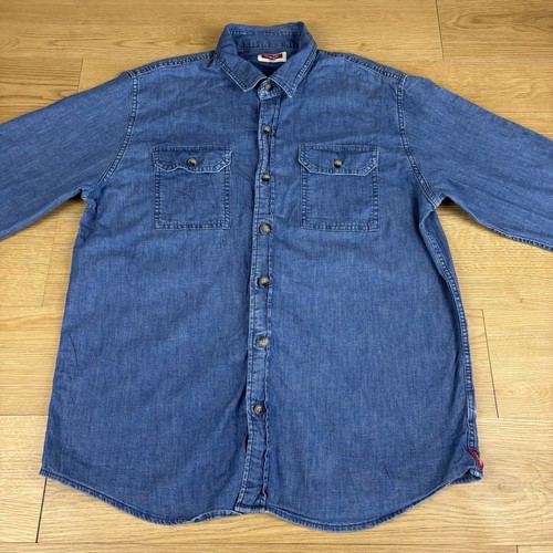 Wrangler denim shirt blue - denim,
