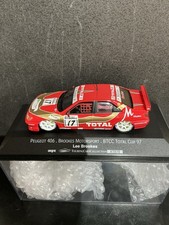 1/43 Peugeot 406 Brookes Motorsport BTCC 1997 #17 Lee Brookes ONYX XT070 used