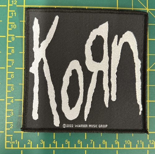 Korn standard logo woven - korn,
