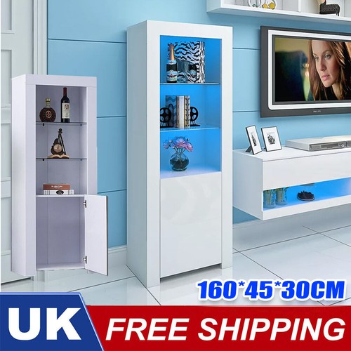 High gloss white tall - white, display