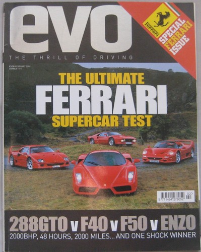 Evo 2004 featuring ferrari - 02/2004,