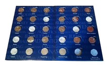 Olympic 50p pence coins - pence, sports