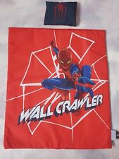 Build A Bear Marvel Avengers The Amazing Spiderman Duvet Cover & Pillow. A 689