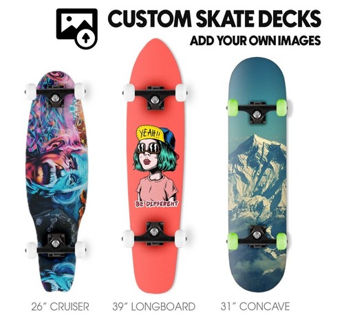 Custom printed skateboard - custom,