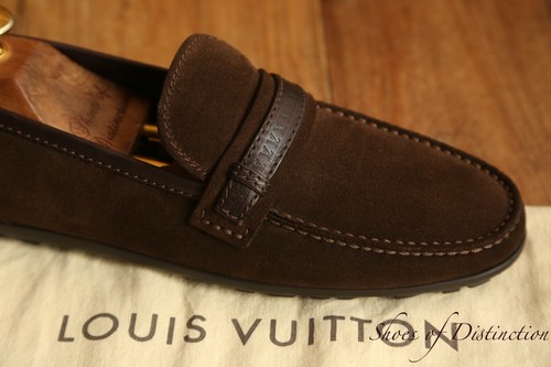 Louis vuitton brown suede - vuitton,
