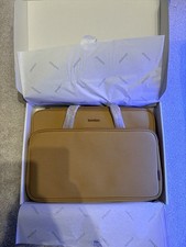 tomtoc 360 Protective Laptop Carrying Bag for 13-14 Inch MacBook Air/Pro ~ Brown