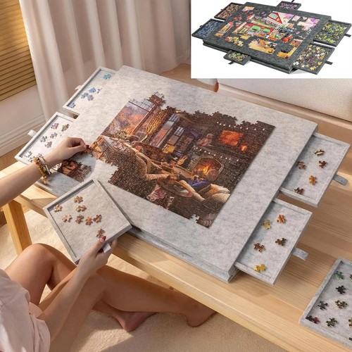 1000pcs foldable puzzle board - 1000pcs,
