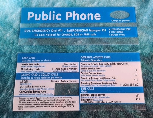 American public phone booth - public,