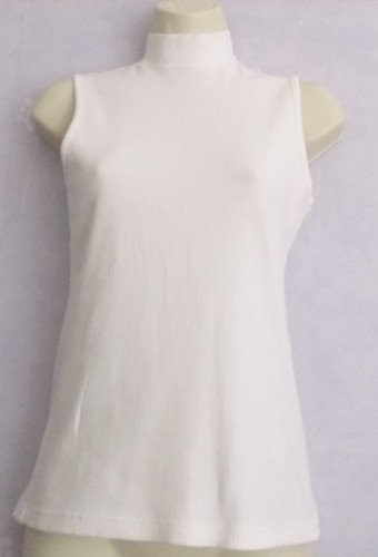 Ladies white high neck - ladies,