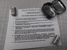 Vintage Owzthat Cricket Game