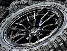 20" Black Fuel Alloy Wheels