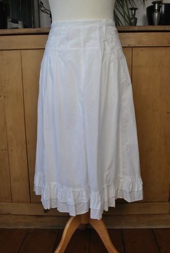 Wallis white cotton boho - boho, skirt