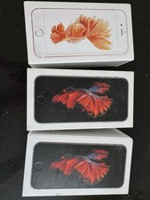 3 x EMPTY Apple iPhone 6S