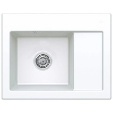 Villeroy & Boch Subway 45 1.0 Bowl Ceramic Kitchen Sink RHD - NO WASTE