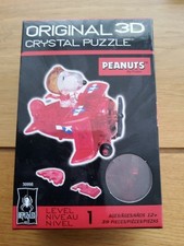 BNIB PEANUTS 3D Crystal Puzzle