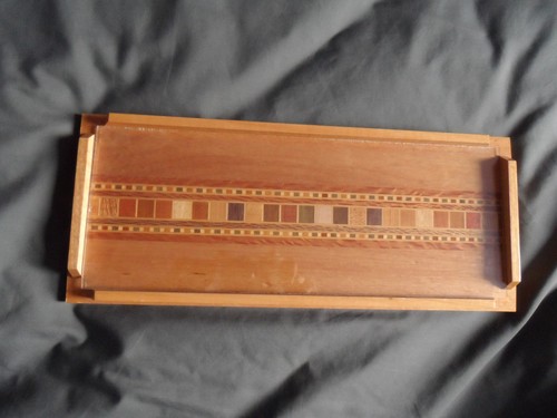 Beautiful inlaid wood sandwich