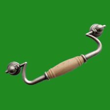 12x Florence Pewter Effect Drop Handle 160mm Cabinet Wardrobe Door Knobs Kitchen