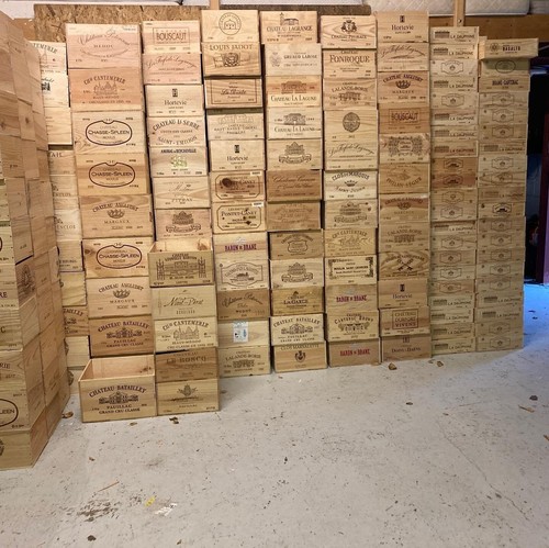Wooden wine box - wooden,