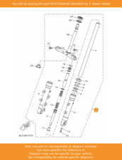 YAMAHA Front Fork Assy