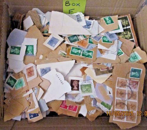Box used charity - of, gb