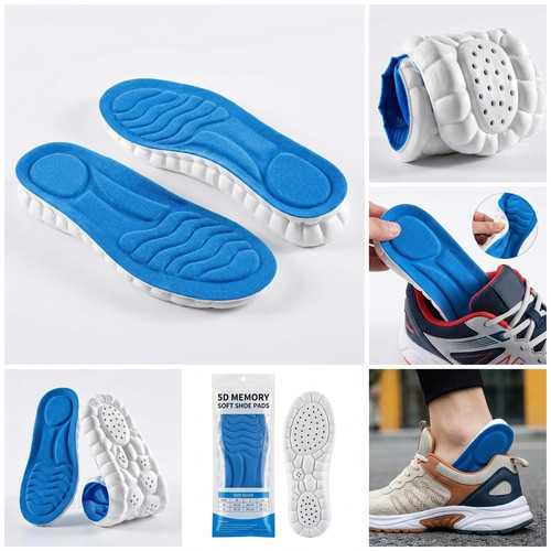 Memory foam shoe insoles - shoe,