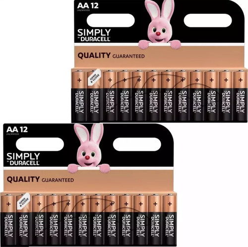24x duracell power - 24x, alkaline