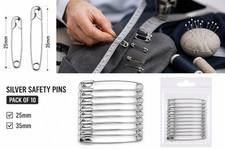 Safety pins pack - pack, 10