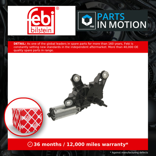 Wiper motor fits golf mk4 - wiper, vw