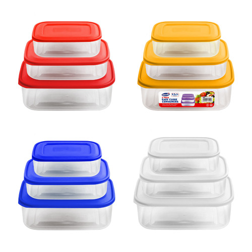 Plastic container easy - container, close